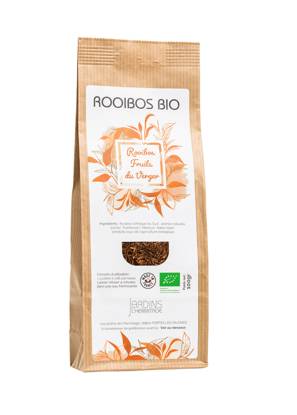 Rooibos fruits du verger Bio - Les Jardins de l'Hermitage