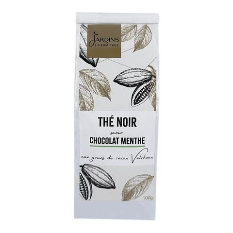 Thé noir Chocolat menthe - Les Jardins de l'Hermitage